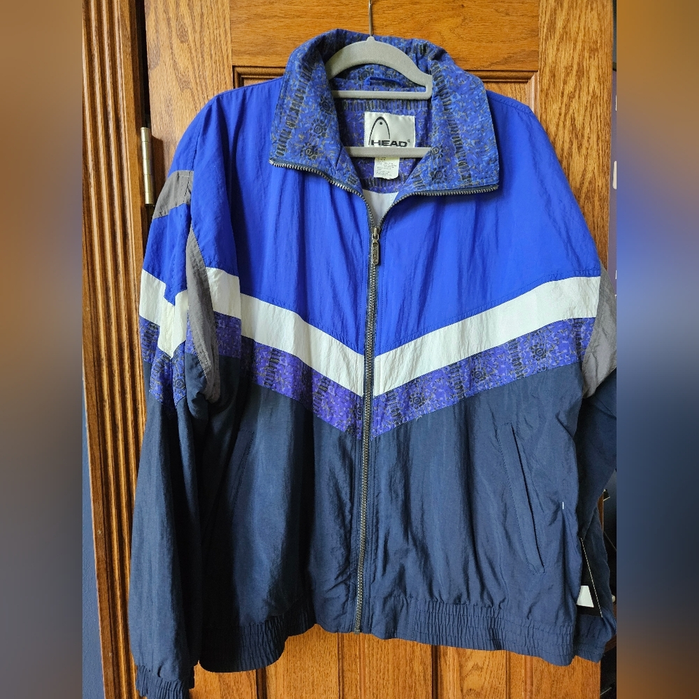 Head Vintage Men's Windbreaker, NWT Large